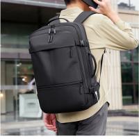 Mochila De Negocios Mochila De Gran Capacidad Para Viajes Al Aire Libre, Bolsa De Ordenador Impermeable Para Hombres Casuales - details 17