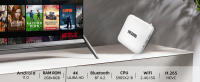 MECOOL-Dispositivo de TV inteligente con Android, decodificador con certificado Netflix, KM2, Dolby Audio, 4K, Amlogic S905X2, 2 + 8G, 2,4G/5G, WIFI, 100M, LAN, reproductor multimedia - details 1