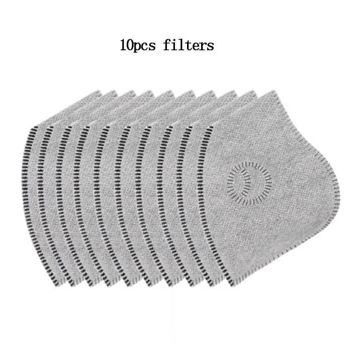 Mascarilla facial deportiva lavable y reutilizable para hombre, máscara con filtro antipolvo, Bandana con filtros de carbón activado para verano - 1