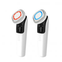 Presenta el instrumento de masaje facial ems micro-corriente reafirmante lifting fotónico rejuvenecimiento de la piel instrumento de belleza uso doméstico - details 0