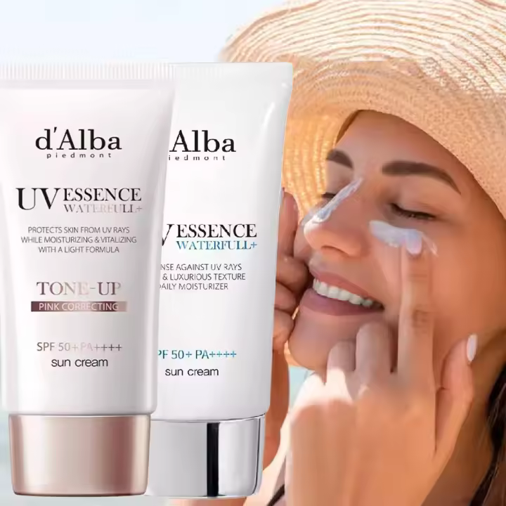 Protector solar de trufa blanca SPF50, 50ml, crema de protección UV para rostro y cuerpo, bloqueador solar hidratante antienvejecimiento, cuidado de la piel - 1