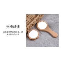 Espejo de Madera Portátil Mini Mini Espejo de Maquillaje para Mujeres Espejo Redondo de Belleza en Mano - details 14