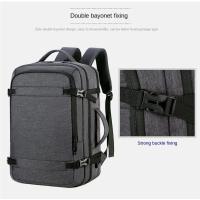 Mochila de viaje USB 40LExpandable, bolsas de transporte aprobadas por vuelo para aviones, mochila duradera resistente al agua de 17 pulgadas para hombres - details 10