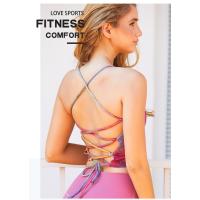 Nuevas Camisetas Tie-dye Ropa Interior Deportiva para Mujer Pilates, Ropa de Fitness para la Espalda, Camisetas Cortas Halter - details 15