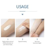 LAIKOU cremas de aislamiento de protección solar cuidado de la piel hidratante control de aceite crema solar cuidado de la piel SPF50 + PA + Suns coreanos Creen - details 13