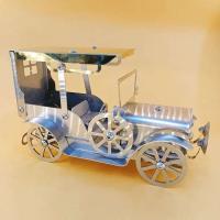 Modelos clásicos Retro de aleación de acero inoxidable, decoraciones para ventanas de sala de estar, modelos de coches antiguos artesanales - details 9