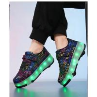 Zapatillas de Skate LED para Niños Calzado Deportivo de Patinaje Desmontable para Primavera/Verano - details 17
