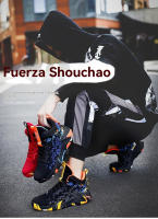 Zapatillas de baloncesto ligeras con plantillas resistentes al desgaste y que absorben los golpes, zapatillas antideslizantes para hombre en verano. - details 1