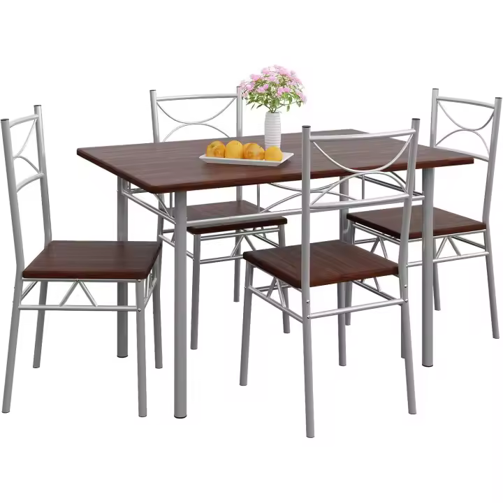 Paul Muebles de Cocina Comedor Haya Mesa MDF Resistente 110x70cm. - 1