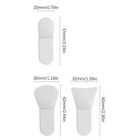 3 uds cepillo de máscara Facial de silicona crema para cara y ojos aplicador de máscara de barro raspador cepillos de limpieza Facial herramientas portátiles de viaje para el cuidado de la piel - details 4
