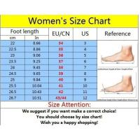 1 par de zapatillas para correr cómodas con cordones y plataforma deportivas informales a la moda para mujer - details 0
