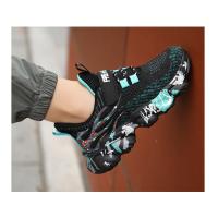 Zapatillas de deporte de marca para niños, zapatos deportivos ligeros para exteriores, zapatos de tenis antideslizantes, zapatos cómodos para correr, zapatos para estudiantes de escuela - details 16