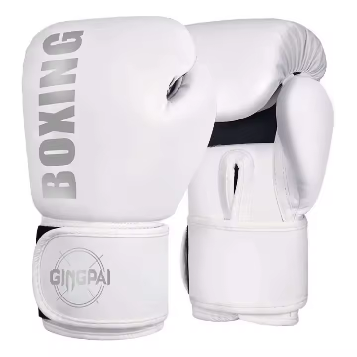 Guantes profesionales de 6/8/10/12oz, guantes de lucha MMA Sanda gruesos de PU, accesorios de entrenamiento Muay Thai Bo - 1