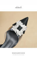 Elegantes sandalias de tacón alto con punta de diamante - details 4