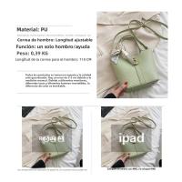 Bolso cesta vegetal multicolor, bolso gran capacidad hembra 2025 nuevo, bolso señoras bolso cubo - details 0