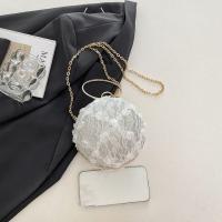 Bolso portátil para banquete de noche con bordado, bolso de mano con bola de encaje de gran capacidad, bolso de hombro, bolso cruzado, bolso de mano para mujer - details 13