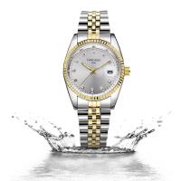 Reloj de pulsera con calendario y pulsera de acero inoxidable - details 1