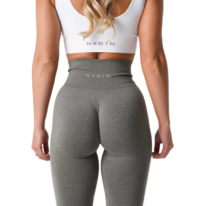 Leggings Sin Costuras de Etileno NVG Pantalones de Yoga y Fitness para Mujeres - 1
