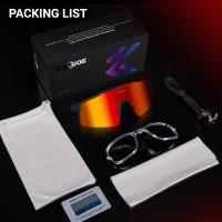 Kapvoe-gafas de sol polarizadas para ciclismo para hombre y mujer, lentes de sol de pesca, UV400 - details 3