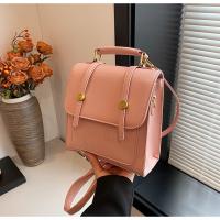 Mochila Mujer 2025 Nueva hebilla versátil Estilo universitario para mujer Bolso bandolera portátil Mochila pequeña de moda - details 10