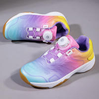 Zapatos de bádminton profesionales ligeros, transpirables, antideslizantes, amortiguadores, rojos, profesionales, zapatos de tenis. - details 19