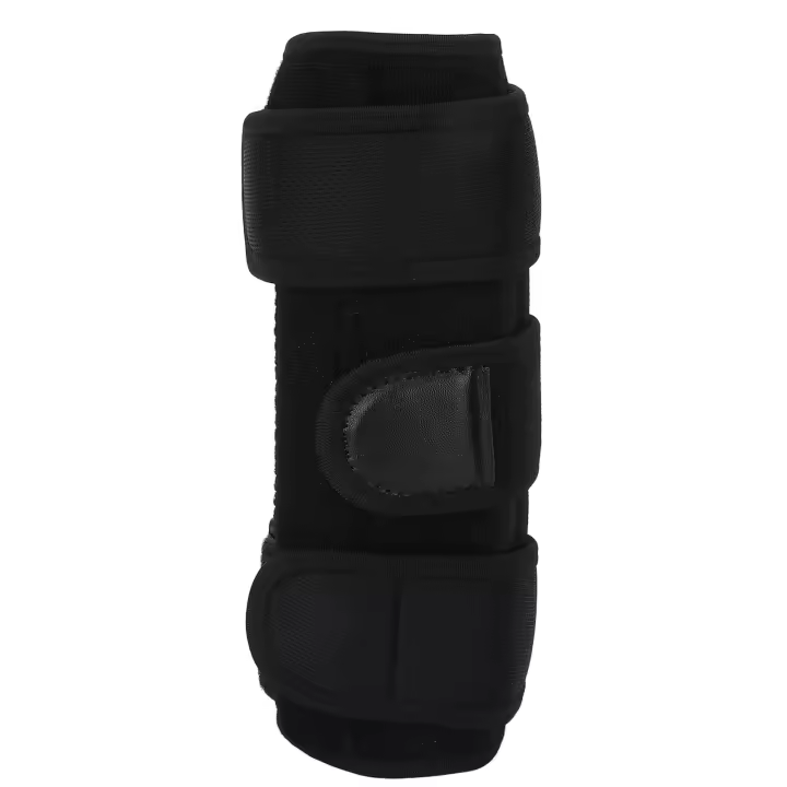 Codera de fijación ajustable para alivio del dolor, férula de soporte para el síndrome del túnel Cubital, color negro - 1