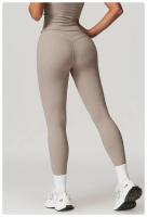 Pantalones de Yoga de Cintura Alta Ajuste Ajustado para Abdomen y Cadera Secado Rápido - details 2