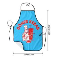 Delantal de Doner Kebab Personalizado Unisex para Adultos Ideal para Cocinar, Hornear, Jardinería - details 53