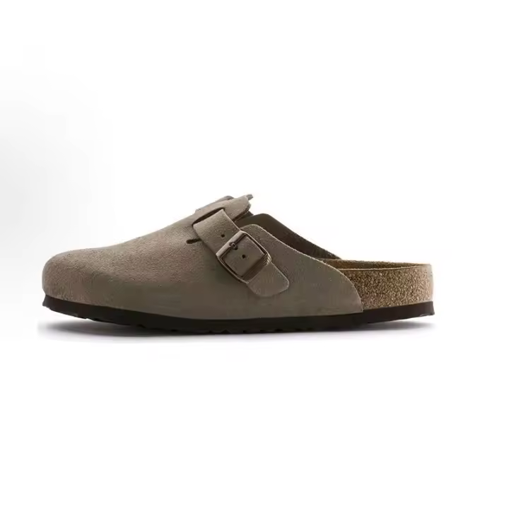Buroalma Zapatillas de mujer sandalias Birkenstock Boston Comodidad Resistente al desgaste - 1