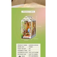 Kit de Jardín de Casa Robotime Rolife Inserción de Estante de Libros Fácil - details 11