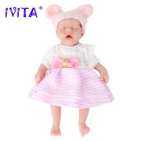 IVITA WG1575 Muñeca Recién Nacida de Silicona 100% Suave y Realista Juguete Educativo para Niños - details 15