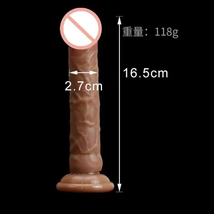Realista Silicona Liquida Dildo Estimulación Vaginal/G-Spot Masaje Sensual para Mujeres 18+ - 1