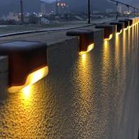 Luz Solar de pared para exteriores, lámpara LED impermeable, iluminación luminosa hacia arriba y hacia abajo, decoración de valla de jardín y balcón, luz Solar - details 38
