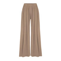 Pantalones anchos sueltos elásticos de pierna ancha para mujer, regalo de cumpleaños y vacaciones - details 3