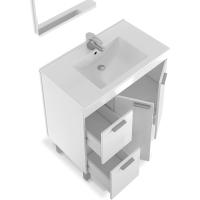 Módulo de Espejo y Cajones Brillo Blanco Tamaño 80x80x45cm Muebles de Baño - details 5