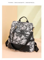 Mochila Informal Antirrobo para Mujer Bolso de Hombro de Nylon Impermeable - details 8