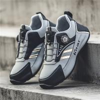 MAINALUN Zapatillas casuales para hombre con cierre magnético - Parte superior de PU transpirable, suela de PVC antideslizante, comodidad para todas las estaciones para caminar, conducir y uso diario - Elegante diseño de caña baja, zapatillas versátiles | - details 2