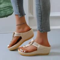 Sandalias de Verano 2025 para Mujeres Tallas Grandes Pantuflas de Plataforma Antideslizantes - details 2