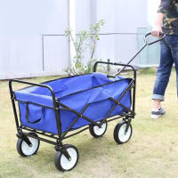 Carrito de Mano Plegable Ruedas de 360 °   Ideal para Jardín, Playa, Camping, Compras - details 12