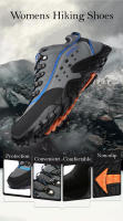 Zapatos de senderismo antideslizantes para hombre, zapatillas de cuero impermeables para exteriores, deportes de montaña, zapatos de viaje cómodos, escalada, Trekking - details 2