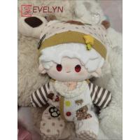 Evelyn-ropa para muñecos de peluche de 20cm, juego de Anime, figuras de Love and Deepspace Zayne Sylus, monos de vestir, sombrero, accesorios de regalo - details 5