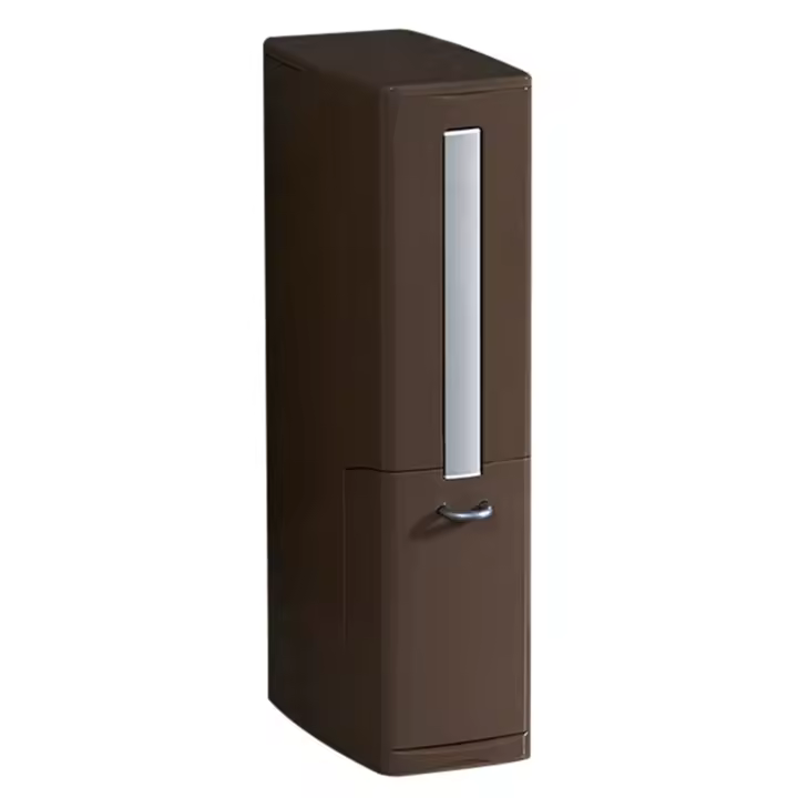 Cubo de basura de plástico, Juego de cepillos para inodoro, soporte para limpieza profunda de cuencos, almacenamiento - 1