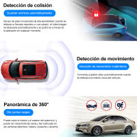 Grabadora de conducción Full HD, dispositivo con lente infrarroja, 1080P, 3 cámaras - details 5