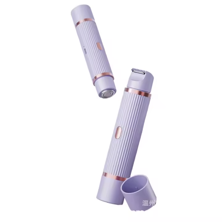 Depiladora Impermeable 2 en 1 Afeitadora Eléctrica sin Dolor para Zona Intima de Mujer - 1