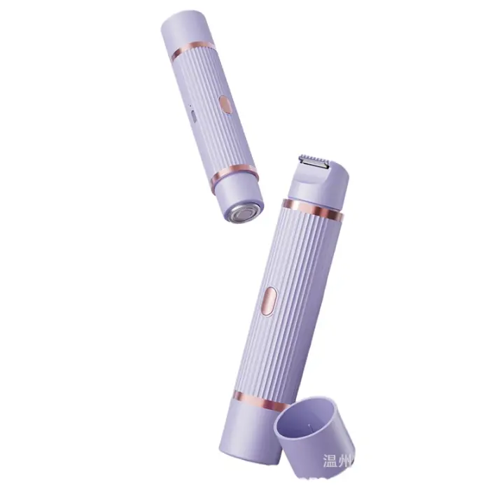 Depiladora Impermeable 2 en 1 Afeitadora Eléctrica sin Dolor para Zona Intima de Mujer - 1