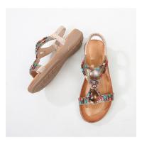 Sandalias de Mujer Verano 2025 |   Zapatos Bohemios Étnicos con Cristales |   Sandalias Deportivas Playa Suela Blanda Antideslizante - Moda Elegante y Confort - details 41