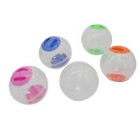 Pelota de plástico transparente para correr para hámster, juguete de ejercicio para entrenamiento de ratas gerbiles, ratones pequeños para roedores, 1 unidad - details 5