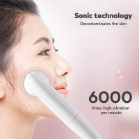 Limpiador Facial Eléctrico Masajeador Vibratorio de Silicona Resistente al Agua - details 4