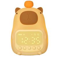 Reloj despertador recargable para niños, luz nocturna, repetición táctil, pantalla siempre encendida, reloj de mesa de escritorio, alarma de 12/24H, reloj LED de música - details 0
