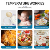 Medidor Digital de temperatura de alimentos para carne, cocina, agua, leche, sonda de alimentos, termómetro, barbacoa, horno electrónico, herramienta de medida - details 2